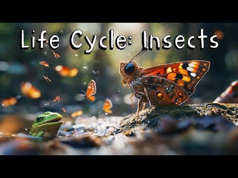 The Life Cycle of Insects